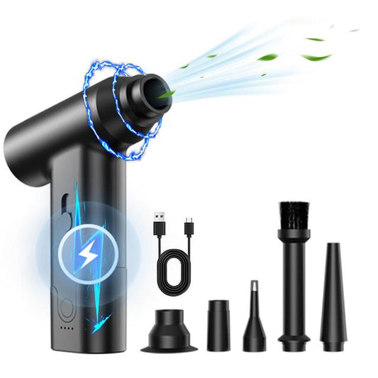 110000RPM Air Duster Powerful Compressed Air Duster, Cordless, Electric Blower, Eco-Friendly Alternative to Canned Air for PC, Car, Home, Office and Keyboard Cleaning